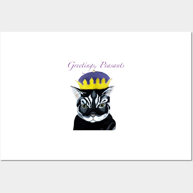 Greetings, Peasants Wall Art by Snobunyluv